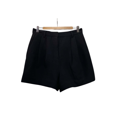 Dissh Womens  Size 14 Tailored Shorts Black  