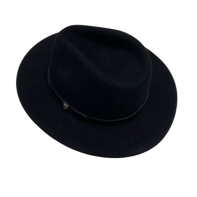 Brixton - Mens Wool Felt Fedora - Size 7 / S / 56cm - Black  