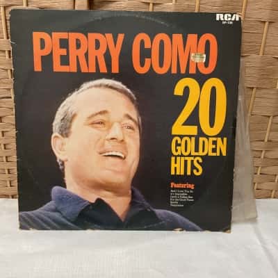 Vintage Perry Como Golden Hits Vinyl Record RCA Music Collectable 