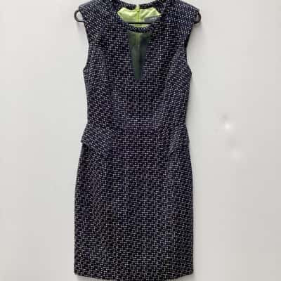 Marcs Womens  Size 8 Sleeveless Dress  Blue / Green / Pattern 