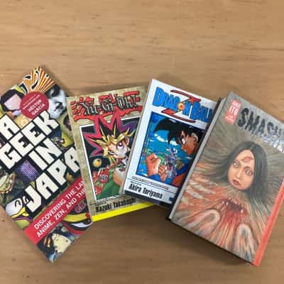 Manga mix! 4x books. Graphic novels.