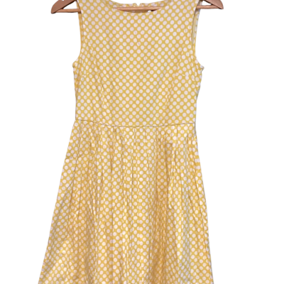 Dangerfield retro style dress  Size 8 Cream / White / Yellow 