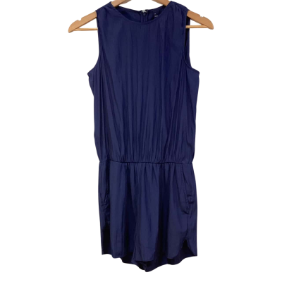BNWT Womens Gap Tank Romper Size XS Navy Blue 