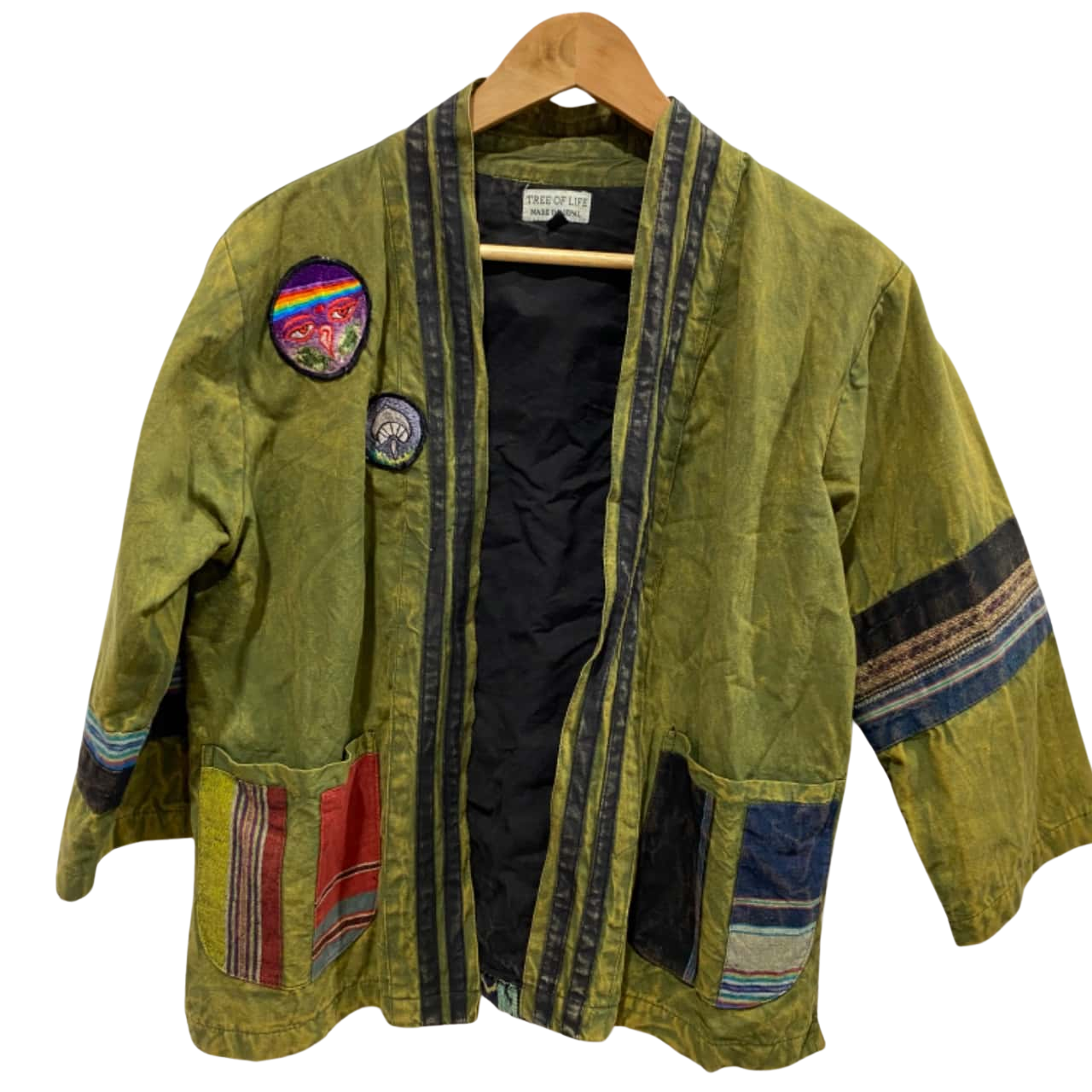 Tree of Life Green Jacket Size S
