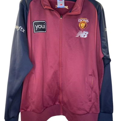 AFL / New Balance Mens  Jacket Size XXXL Black  / Red 