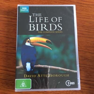 3 DVD Set David Attenborough The Life Of Birds SEALED 