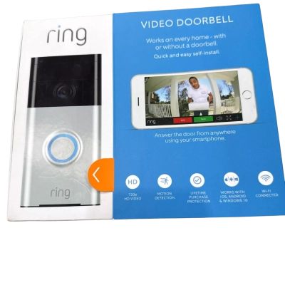 RING Video Doorbell, WiFi, Smartphone, Motion Sensing 