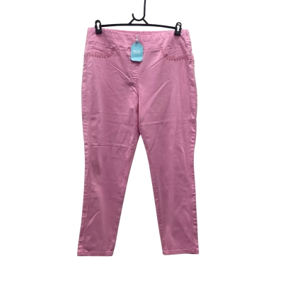 Blue Illusion Womens  Pants Size 2L *See Description* Stretch Denim Pink  BNWT$169
