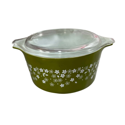 Vintage Pyrex 1 Litre Casserole Dish with Lid.