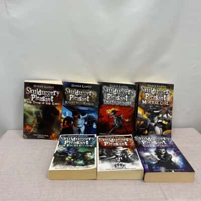 Skulduggery Pleasant Set of 7 Books by Derek Landy