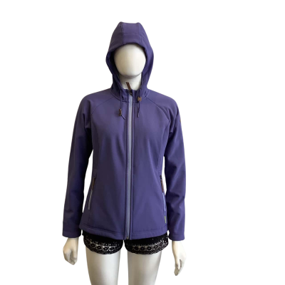 Kathmandu Women's Size 10 Hooded Fleece Lined Jacket Purple 