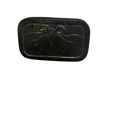 Tin with 2 bells on lid