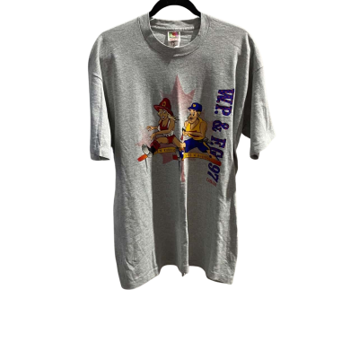  Mens  Size XL  Work Pants & Field Gear Canadian Firefighter 1997 T Shirt Grey