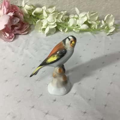 Aquincum Budapest Hand Painted Ceramic Bird Figurine