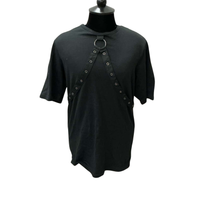 Black Friday Womens  Size XS Short Sleeve Top Black  