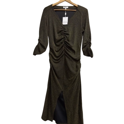 Wayne Cooper Womens Dress Size 16 Black  / Gold BNWT RRP$149.95