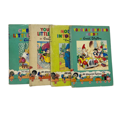 4 X Enid Blyton Noddy books