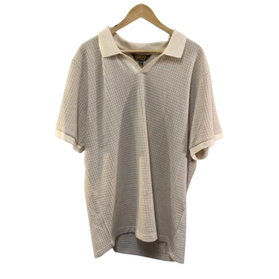 BNWT Johnny Bigg Mens  Size 3XL Polo Shirt Ivory RRP $69.99 