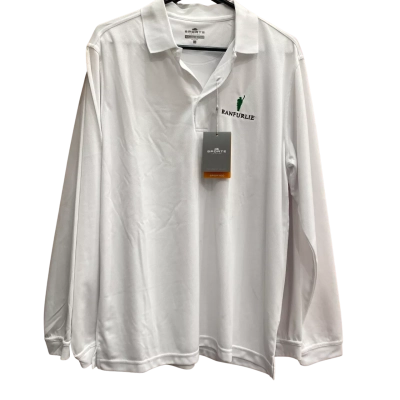 Sporte Mens Size M White Polo Shirts