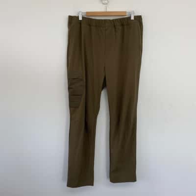 H&M Move Khaki Hiking Pants Size L 