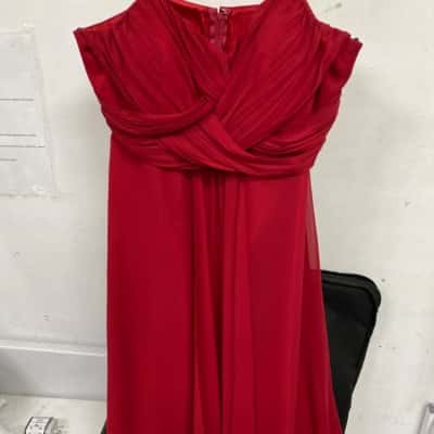 Paco PM Womens  Size 14 Bridesmaid Dress Red 
