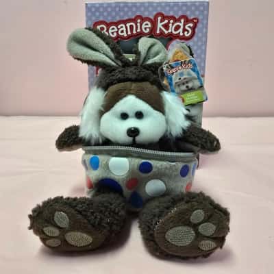 Beanie Kids Ernest The Easter Bunny Rabbit