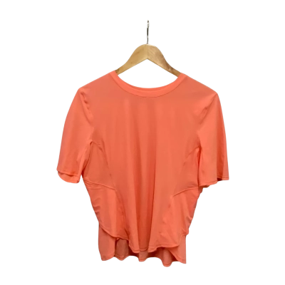 Lululemon Womens  Size L / M T-shirt Neon Coral 