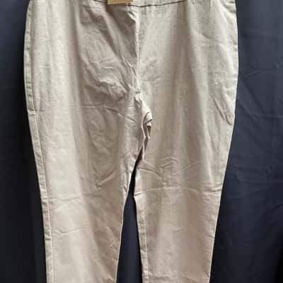 Noni B Womens  Size 18 Flocked Spot Bengaline Pant Humas 