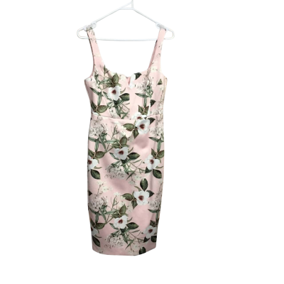 Forever New Womens  Size 8 Elegant Sleeveless Floral Pencil Dress