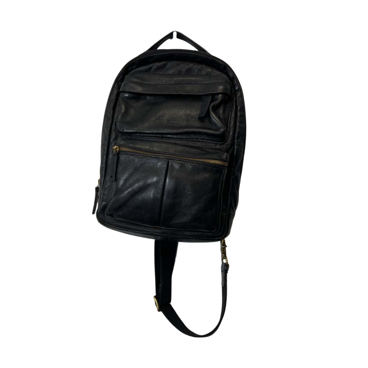 Fossil Handbag Black leather (s)