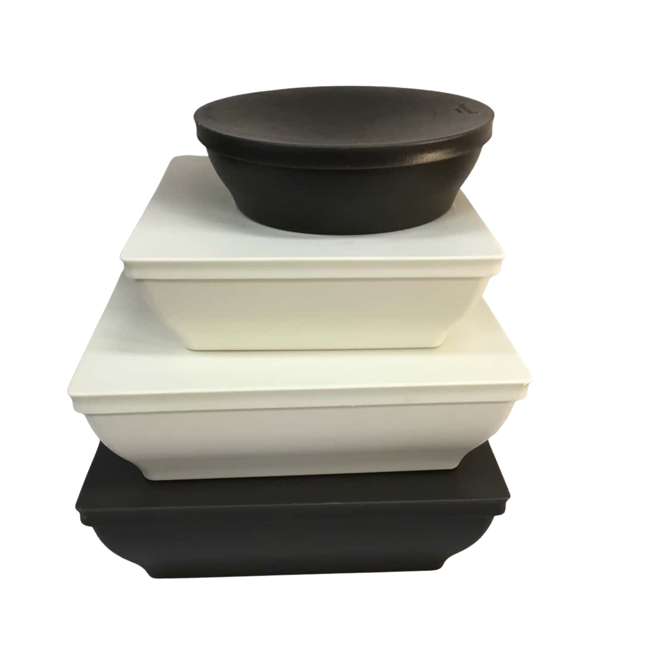 Tupperware Containers x 4 as pictured(s) - Used Good | Salvos Stores