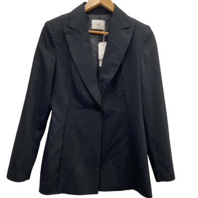 Cue Womens  Size 8 Blazer Black RRP $59.00  