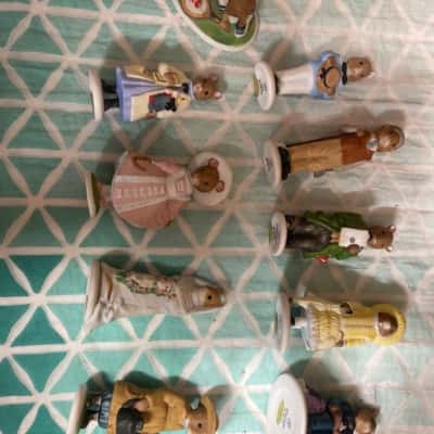 Assorted Collection Of The Woodmouse Family Porcelain Figurines