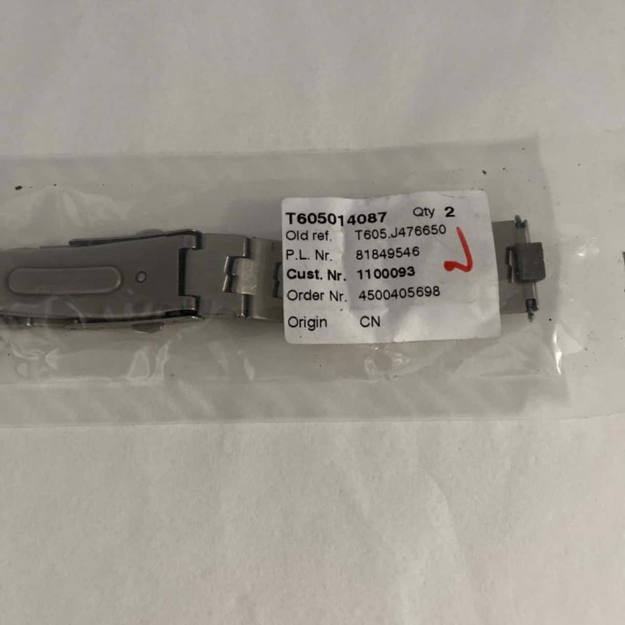 Tissot Swiss Watch Band