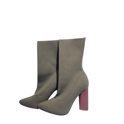 Bardot Ankle Boots  Size 8 Green 