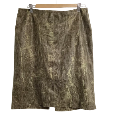 George Womens  Size 14 Animal Print Skirt