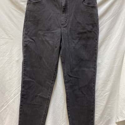 Abrand Jeans Womens  Size 14 Slim Fit Jeans Black  