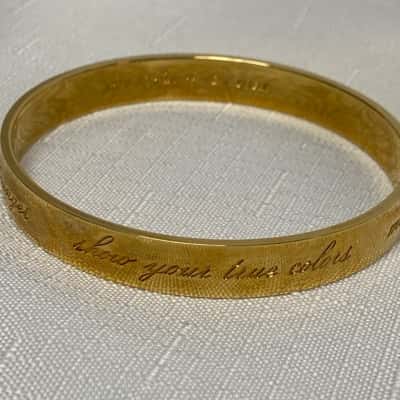 Kate Spade Womens Bangle Gold 