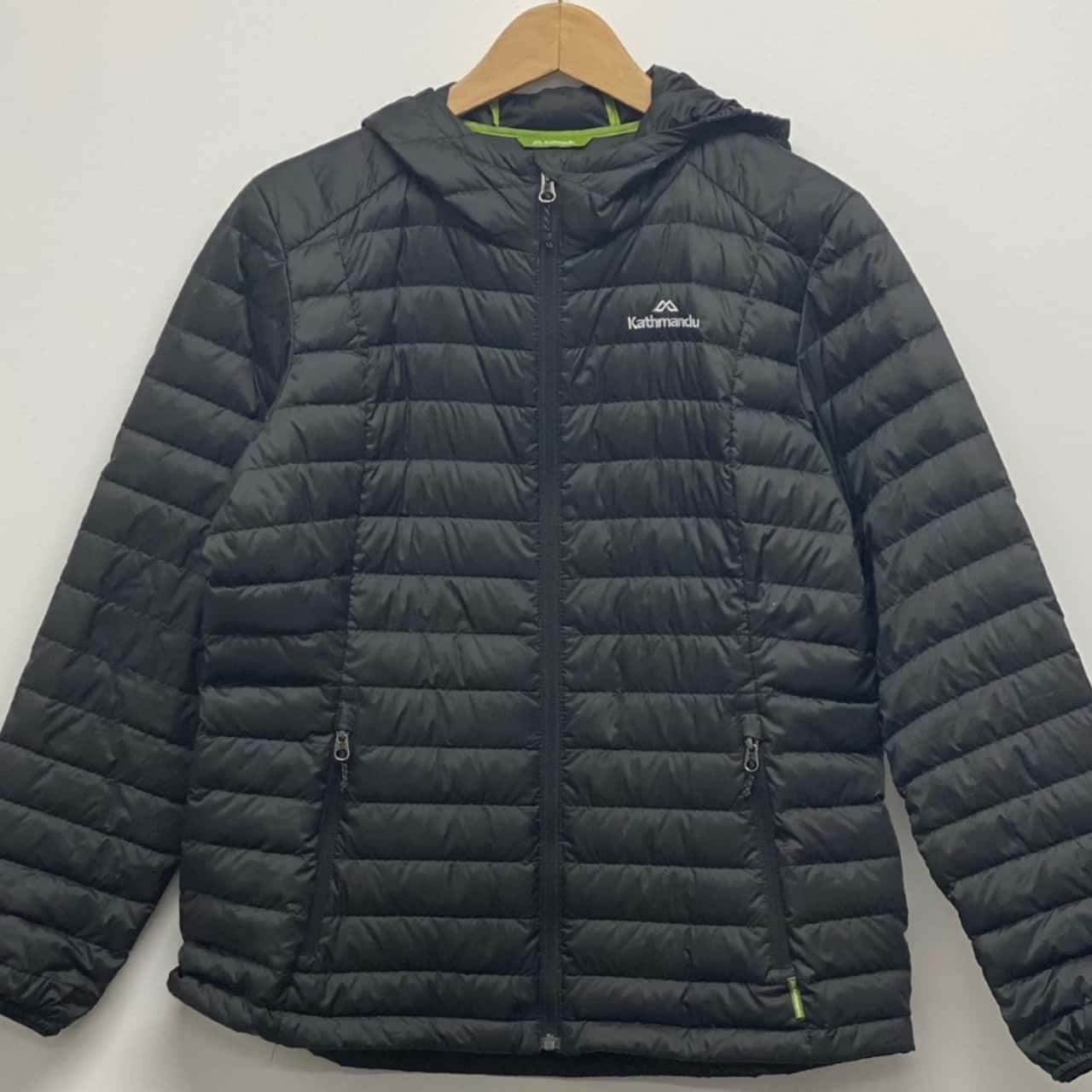 kathmandu puffer jacket black