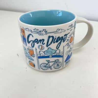 Starbucks San Diego You Are Here Coffee Global City Mug 14 Oz Cup Travel
