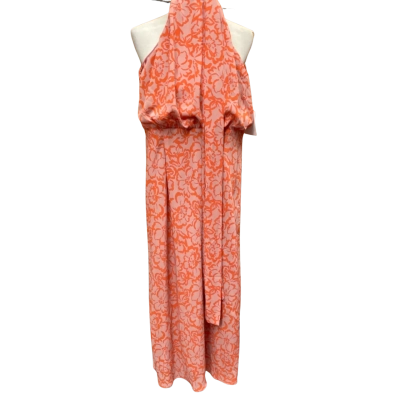 Tussah Women’s - Size 12 Midi Dress with high halter neckline