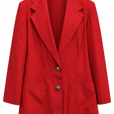 Sophistic-Eight Red Tailored Blazer – Size 16