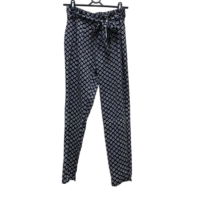 Euroedit Black Patterned Pants Size 40 *New*