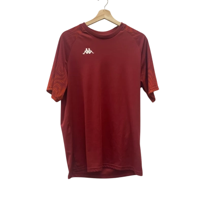 Kappa Mens  Size L Short Sleeve T-shirt Red 