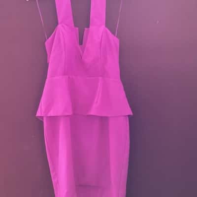 Seduce Womens  Size 12 Cocktail Dress Pink  