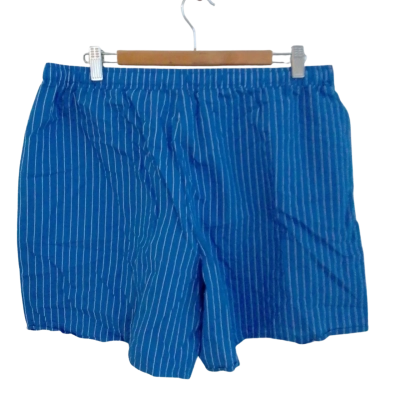  Blanca Womens  Size XL Board Shorts Blue / Striped / White 