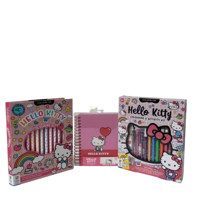 Hello Kitty activity and colouring books times X3