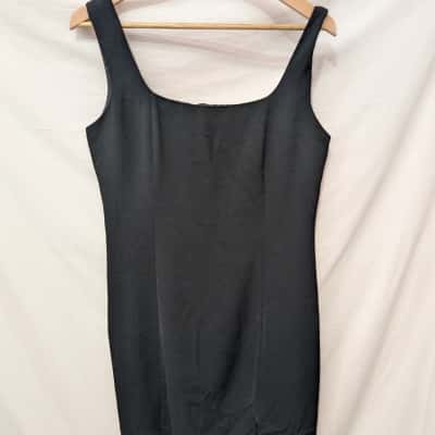Equipment Womens Size 12 Strapless Black Dress 