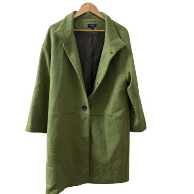 Green Oxford Trench Coat 