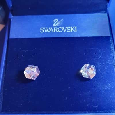 Swarovski Womens Earrings Crystal 